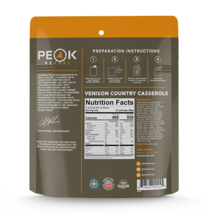 Venison Country Casserole - Quest Outdoors