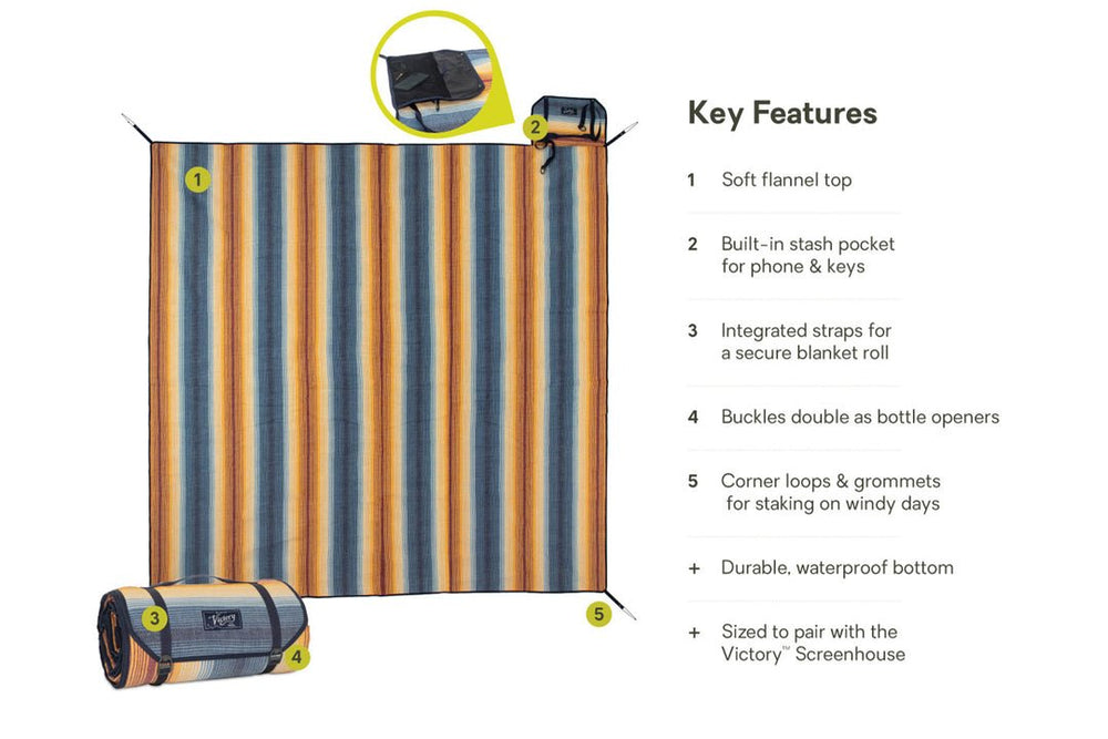 Victory™ Picnic Blanket XXL - Quest Outdoors