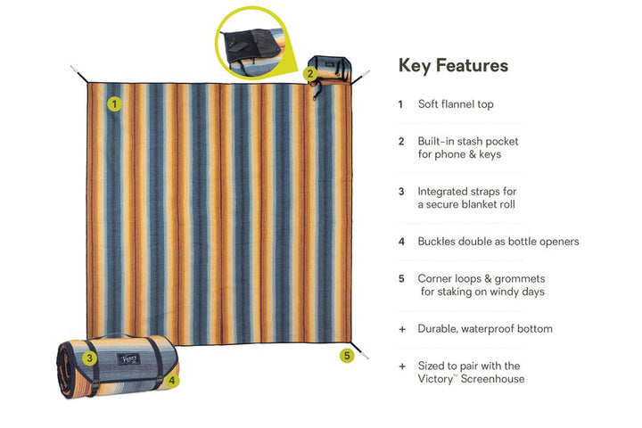 Victory™ Picnic Blanket XXL - Quest Outdoors