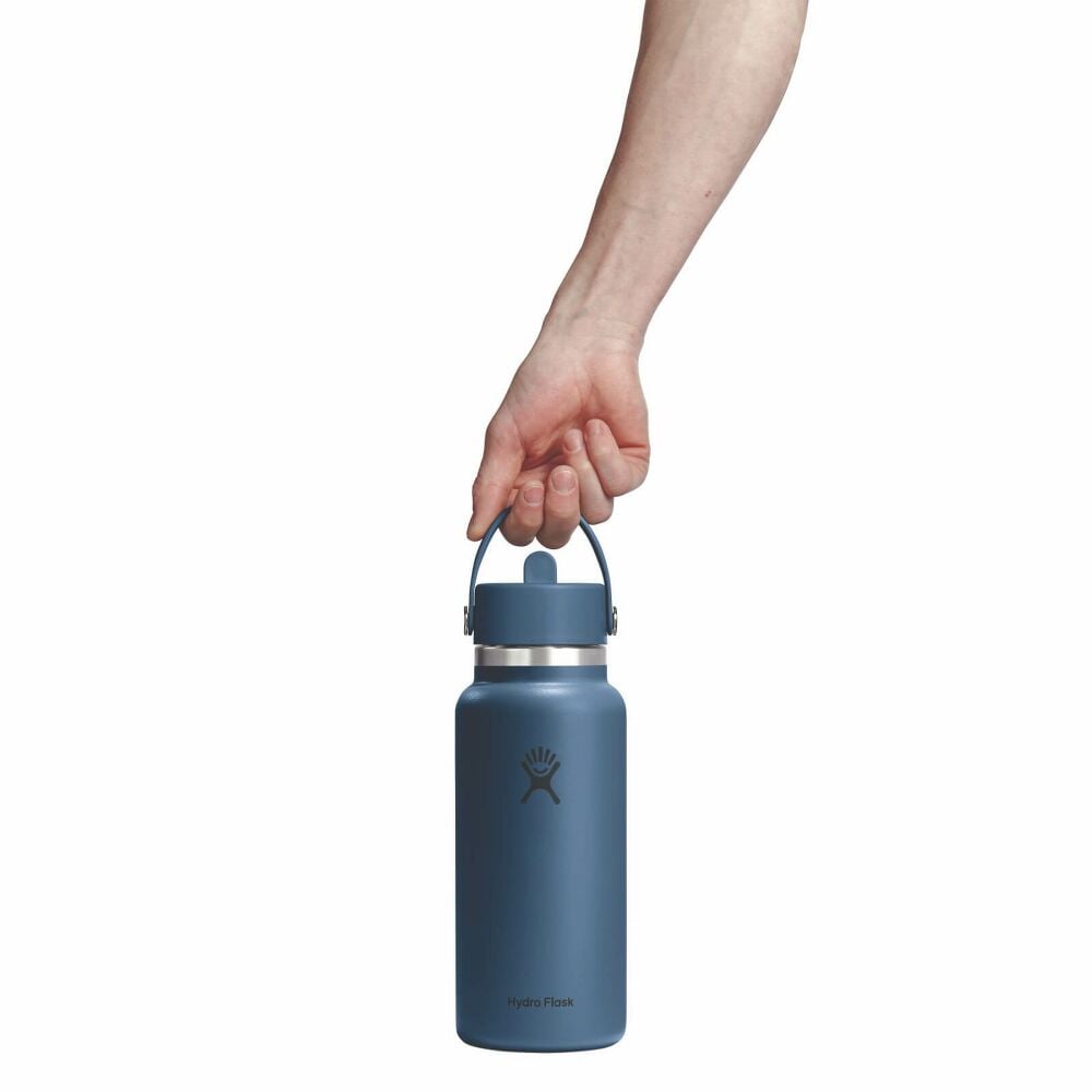 Hydro Flask 32 oz Wide Mouth With Flex Straw Cap