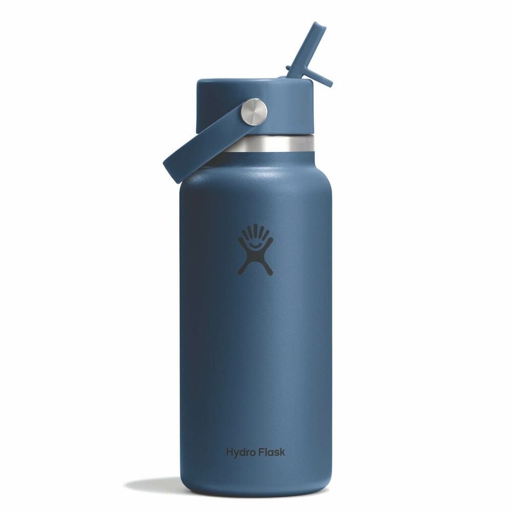 Hydro Flask 32 oz Wide Mouth With Flex Straw Cap