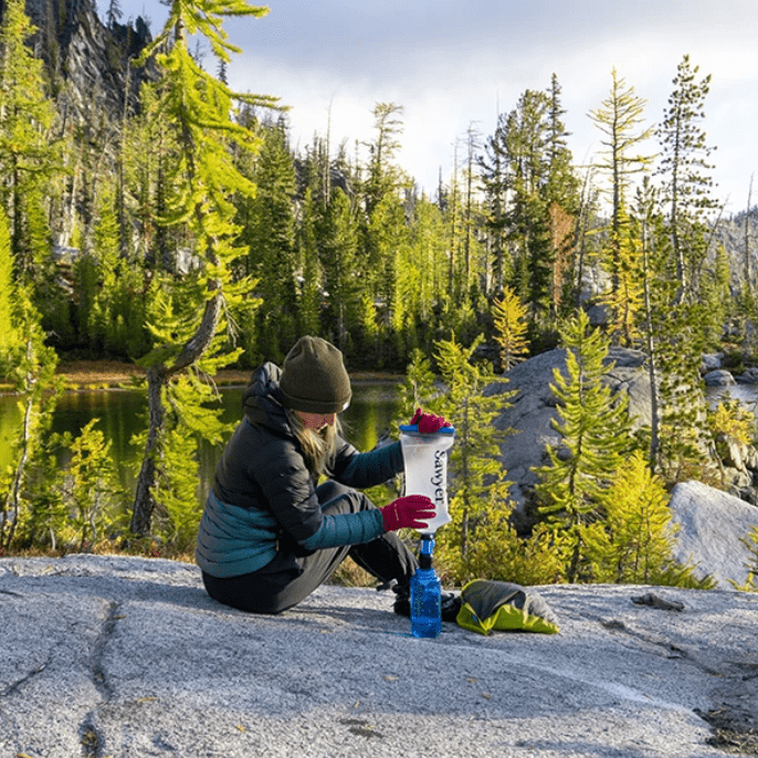 Water Filtration System with Cnoc Premium 2 Liter Bladder - Quest Outdoors