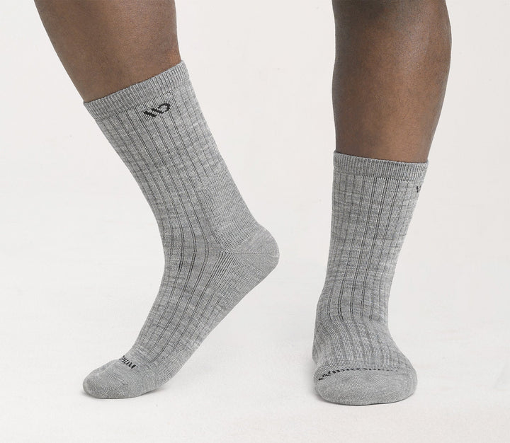 Wide Open Men's Solid Cushioned Micro Crew - Quest Outdoors