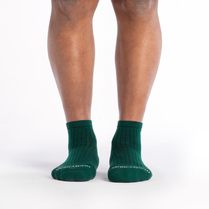 Wide Open Men's Solid Cushioned Quarter Socks - Quest Outdoors