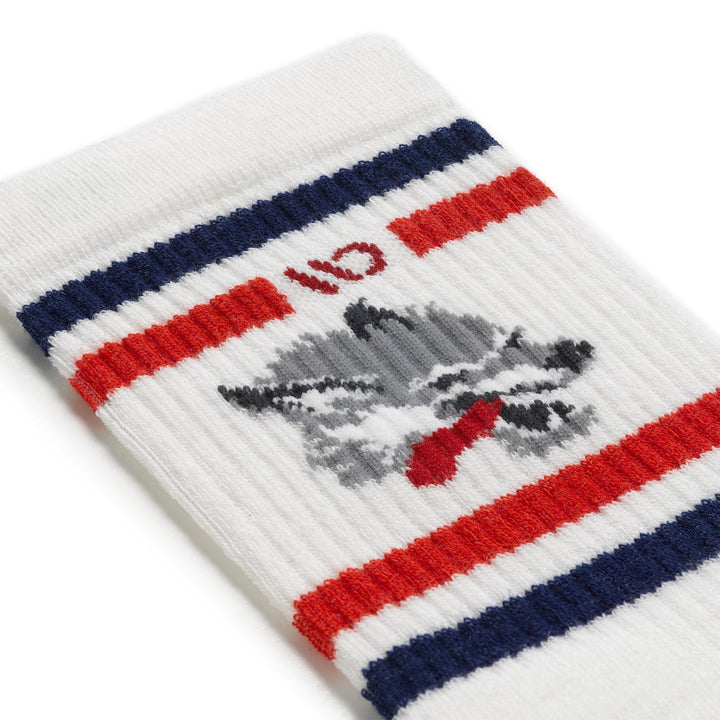 Wide Open Men's Varsity Midweight Crew Socks - Quest Outdoors