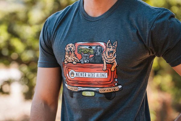 Wild Tribute Never Hike Alone Tee - Quest Outdoors