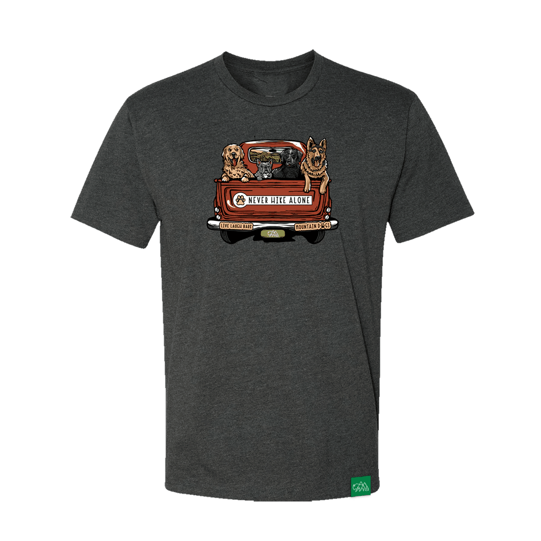 Wild Tribute Never Hike Alone Tee - Quest Outdoors