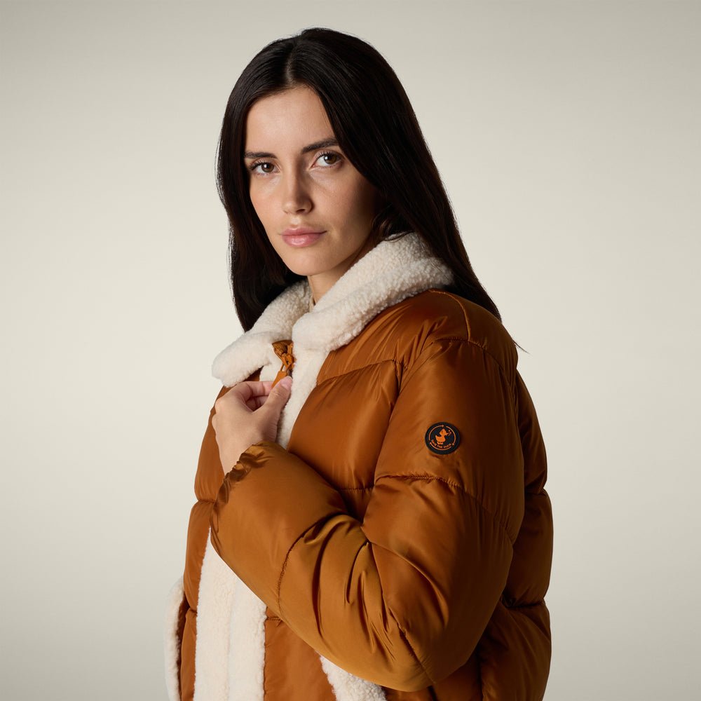 Women's Animal free puffer Jacket Honey - Quest Outdoors