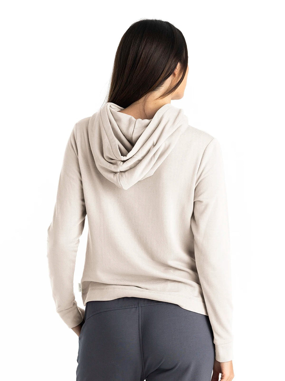 Women's Bamboo Lightweight Fleece Cropped Hoodie - Quest Outdoors