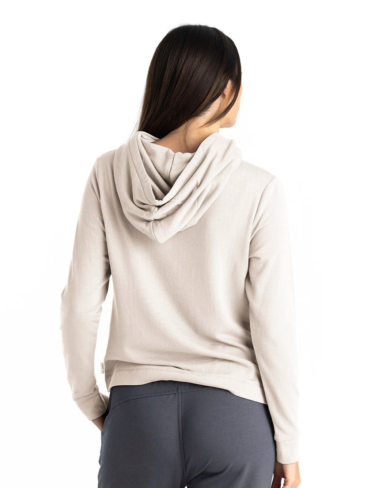 Women's Bamboo Lightweight Fleece Cropped Hoodie - Quest Outdoors