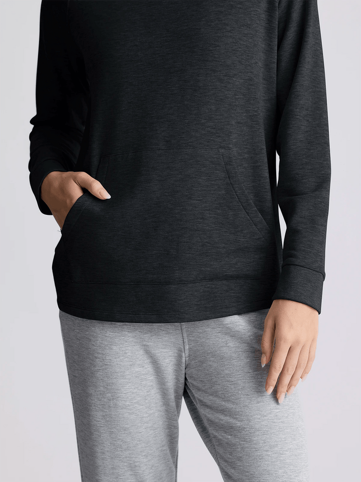 Women's Bamboo Lightweight Fleece Hoodie - Quest Outdoors