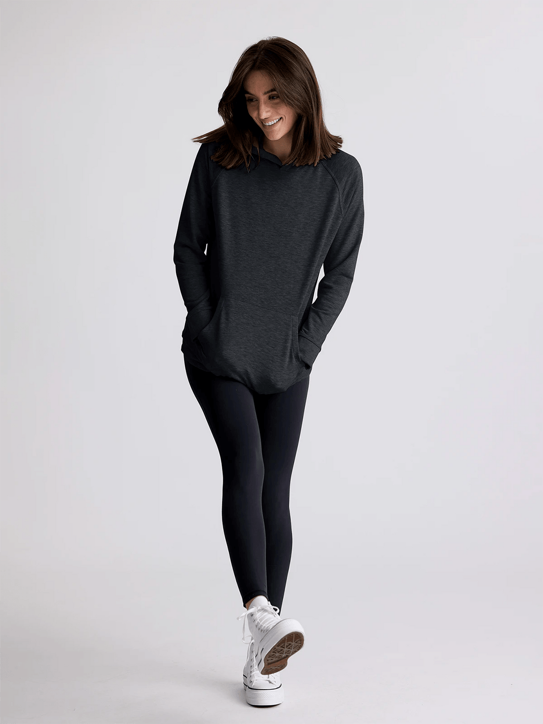 Women's Bamboo Lightweight Fleece Hoodie - Quest Outdoors