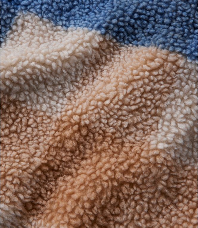 Women's Bean's Sherpa Fleece Jacket, Print, Regular - Quest Outdoors