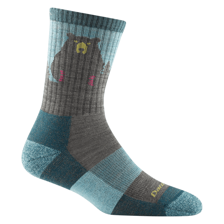 Women's Bear Town Micro Crew Lightweight Hiking Socks - Quest Outdoors