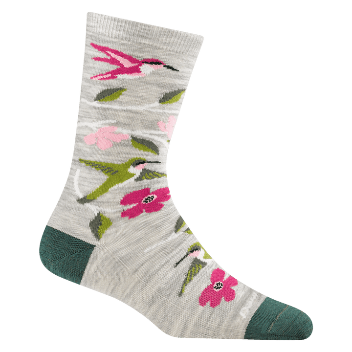 Women's Birds Of A Feather Crew Lightweight Lifestyle Socks - Quest Outdoors