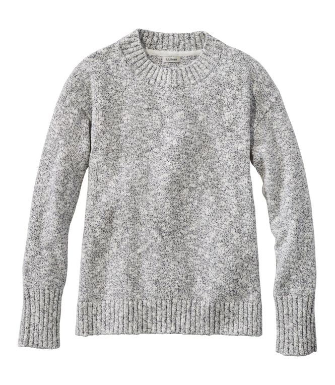 Women's Cotton Ragg Sweater, Crewneck, Regular - Quest Outdoors