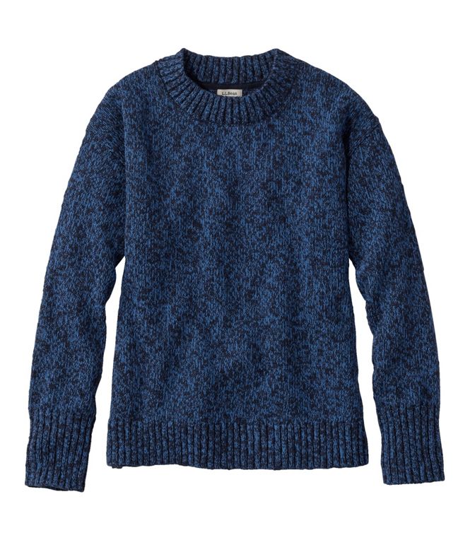 Women's Cotton Ragg Sweater, Crewneck, Regular - Quest Outdoors