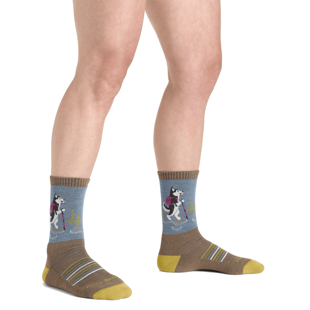 Women's Critter Club Micro Crew Lightweight Hiking Socks - Quest Outdoors