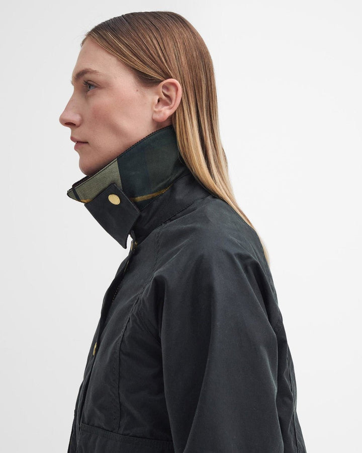 Women's Cropped Beadnell Waxed Jacket - Quest Outdoors