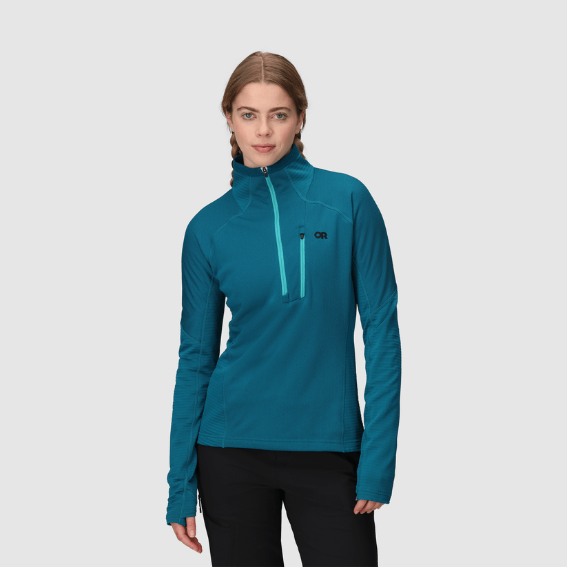 Women's Deviator Fleece Half Zip - Quest Outdoors