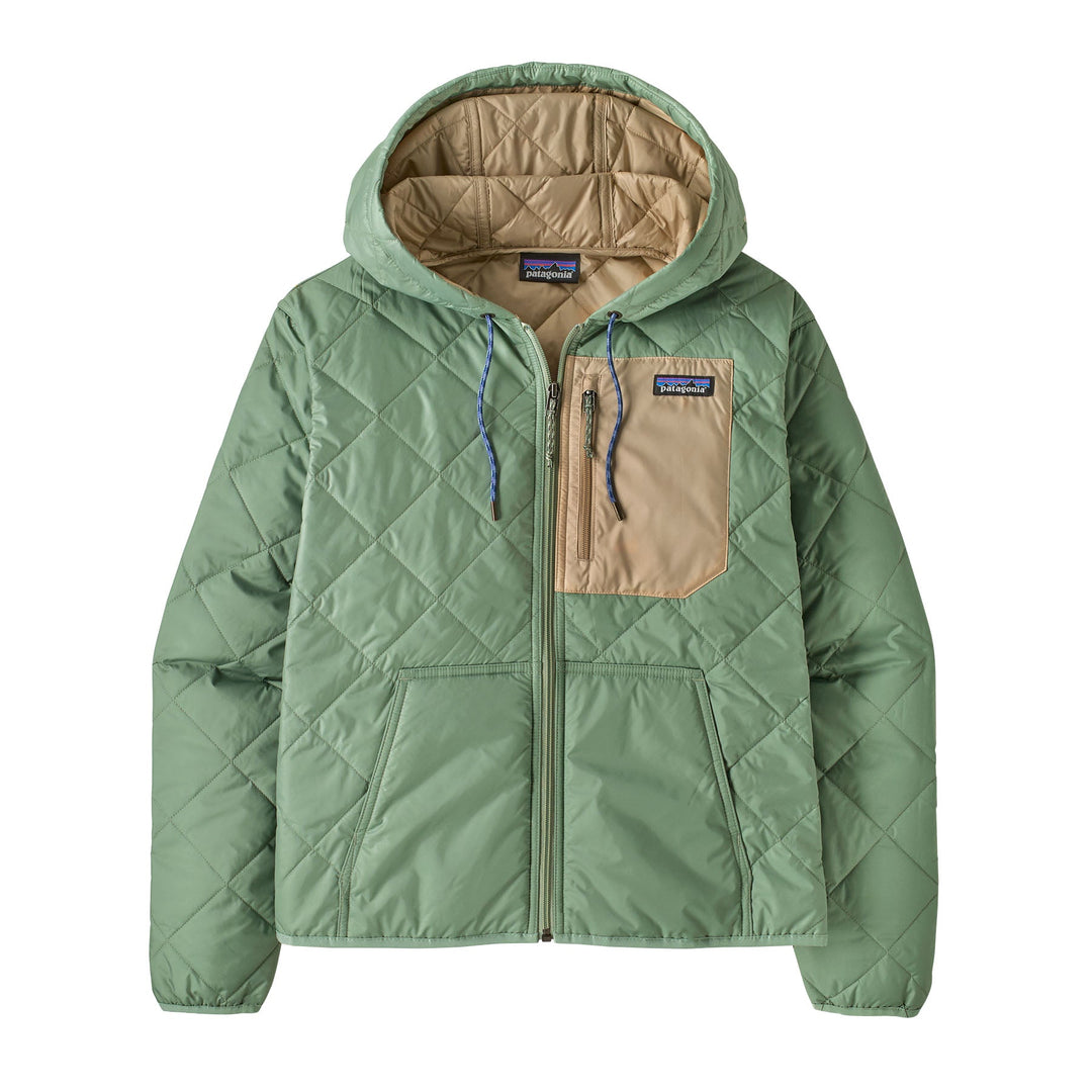 Women's Diamond Quilted Bomber Hoody - Quest Outdoors