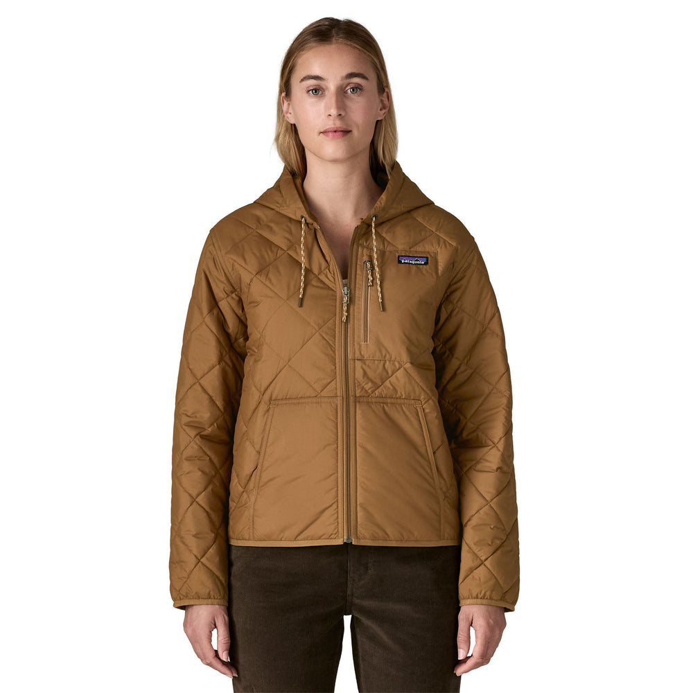 Women's Diamond Quilted Bomber Hoody - Quest Outdoors