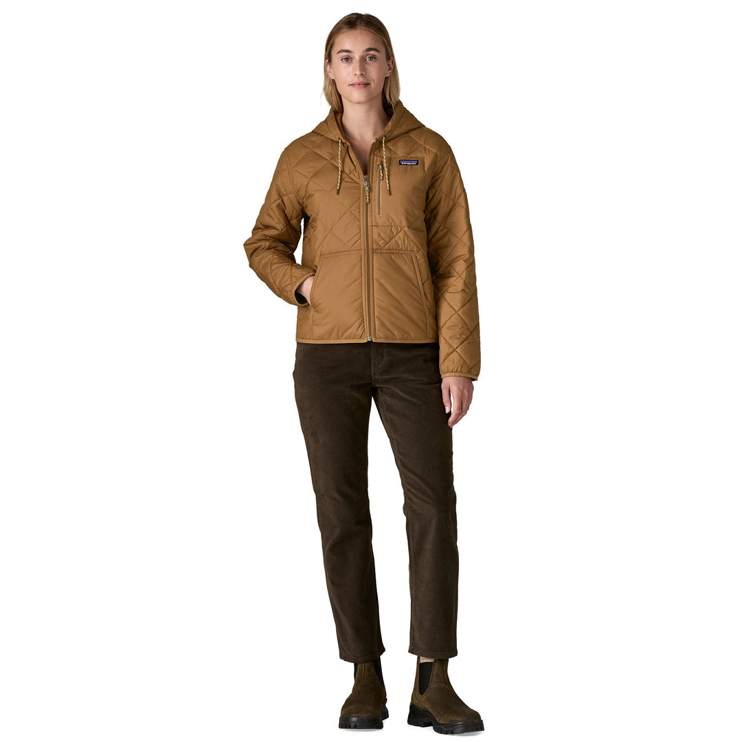 Women's Diamond Quilted Bomber Hoody - Quest Outdoors