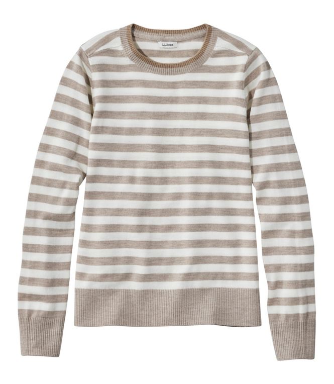 Women's Essential Merino Wool Sweater, Crewneck Regular - Quest Outdoors