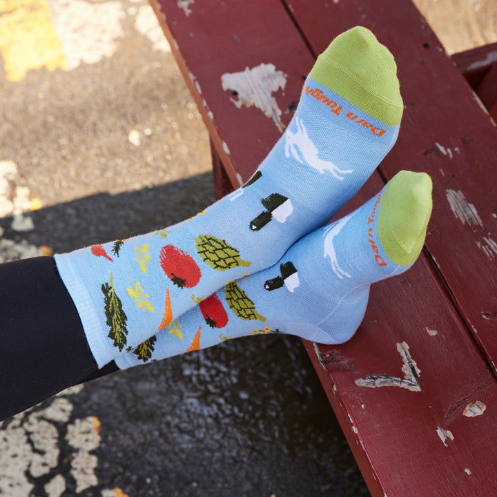 Women's Farmer's Market Crew Lightweight Lifestyle Socks - Quest Outdoors