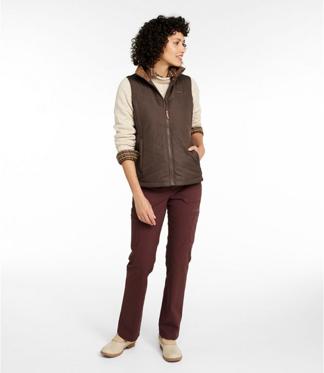 Women's Fleece - Lined PrimaLoft Vest, Regular - Quest Outdoors