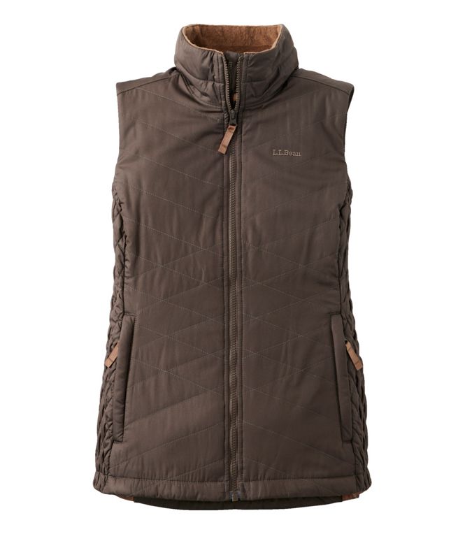 Women's Fleece - Lined PrimaLoft Vest, Regular - Quest Outdoors