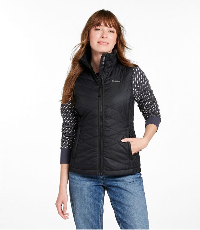 Women's Fleece - Lined PrimaLoft Vest, Regular - Quest Outdoors