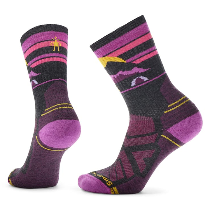 Women's Hike Light Cushion Mountain Moon Crew Socks - Quest Outdoors