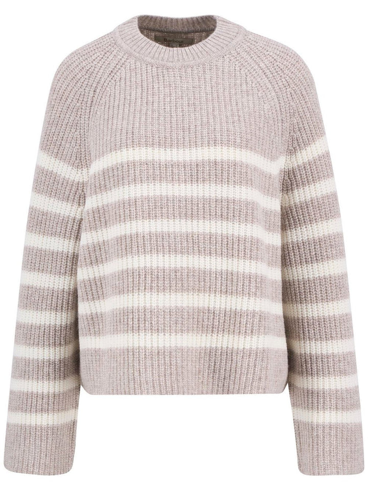 Women's Irene Striped Crew Neck Jumper - Quest Outdoors