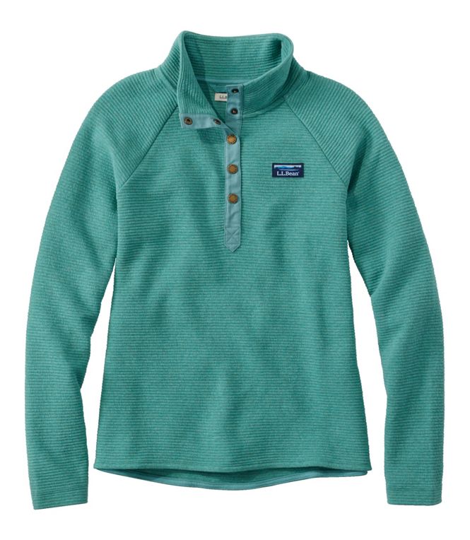 Women's Lakewashed Double - Knit Quarter - Snap, Regular - Quest Outdoors