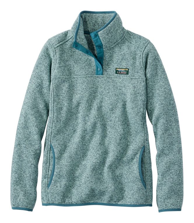 Women's L.L.Bean Sweater Fleece Pullover, Regular - Quest Outdoors