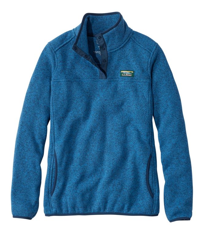 Women's L.L.Bean Sweater Fleece Pullover, Regular - Quest Outdoors