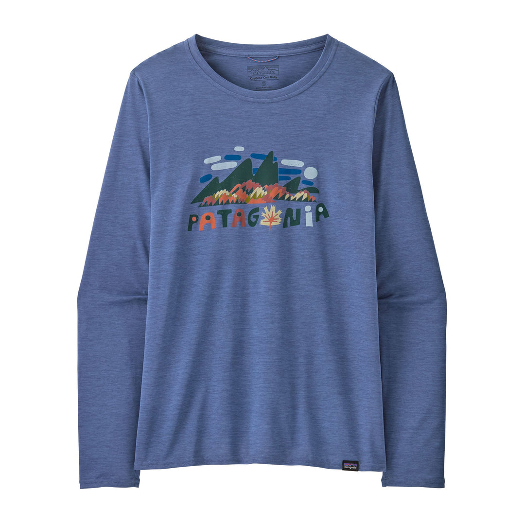Women's Long - Sleeved Capilene Cool Daily Graphic Shirt - Quest Outdoors