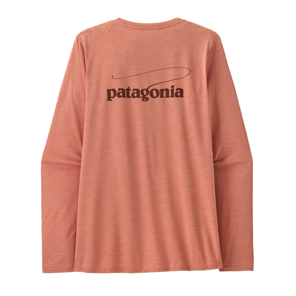 Women's Long - Sleeved Capilene Cool Daily Graphic Shirt - Waters - Quest Outdoors