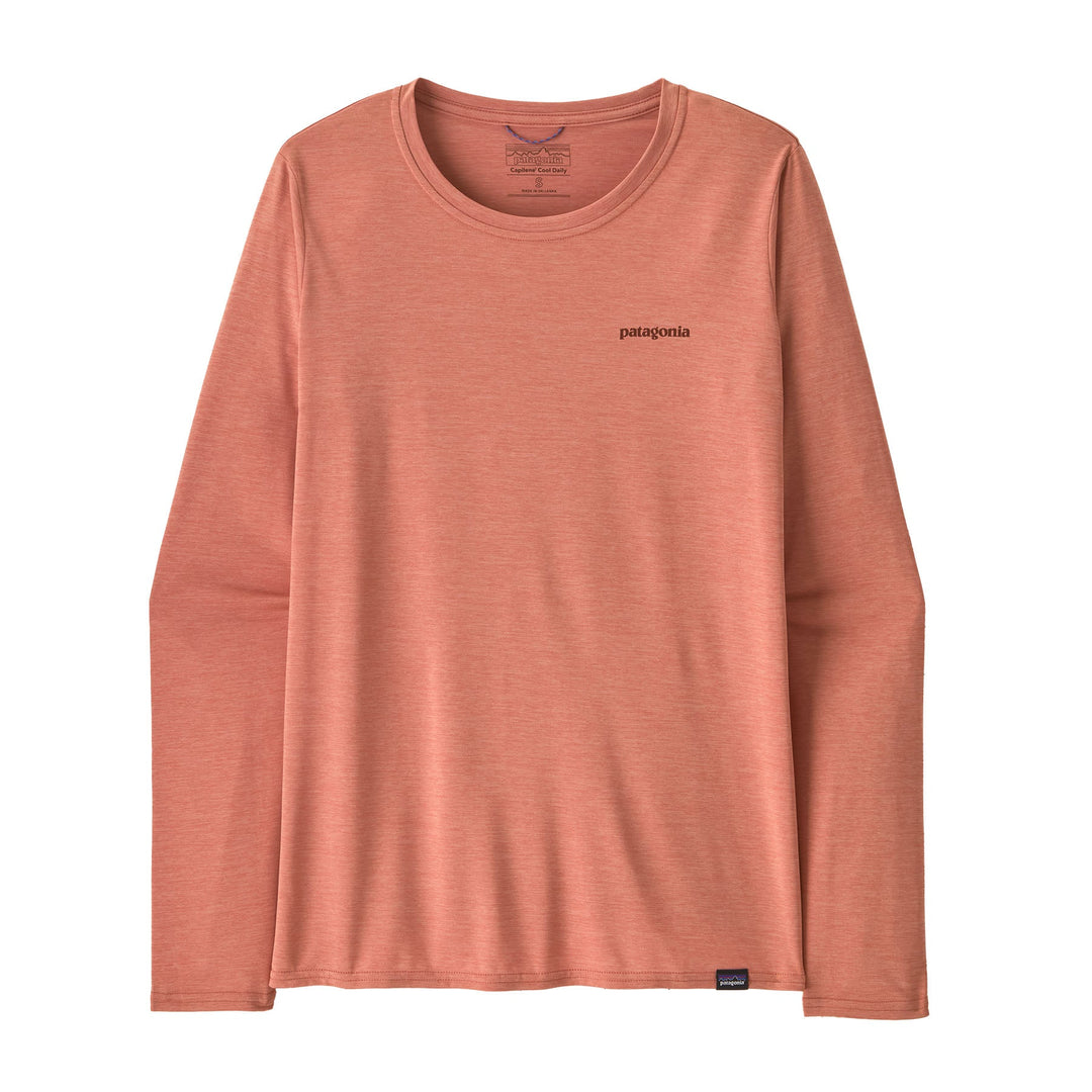 Women's Long - Sleeved Capilene Cool Daily Graphic Shirt - Waters - Quest Outdoors