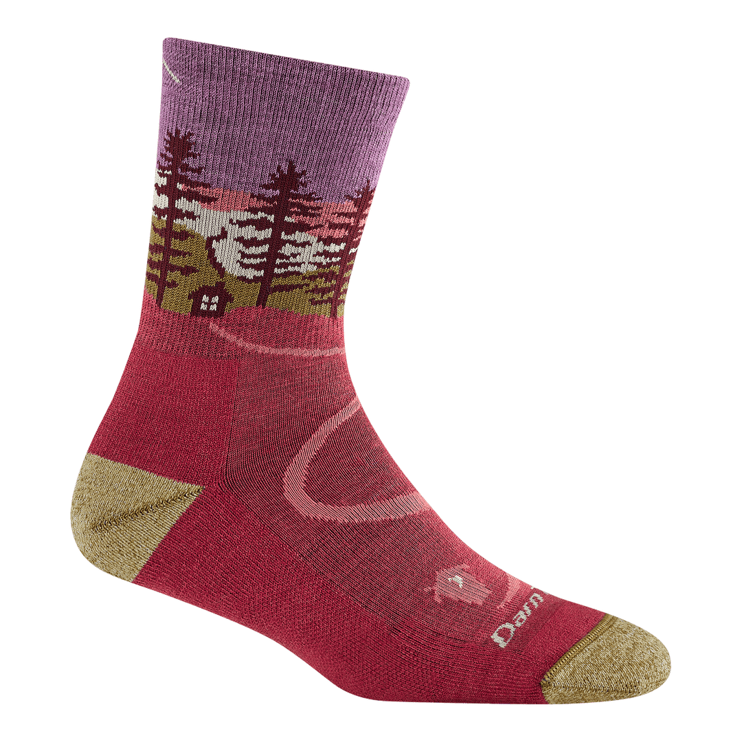 Women's Northwoods Micro Crew Midweight Hiking Socks - Quest Outdoors