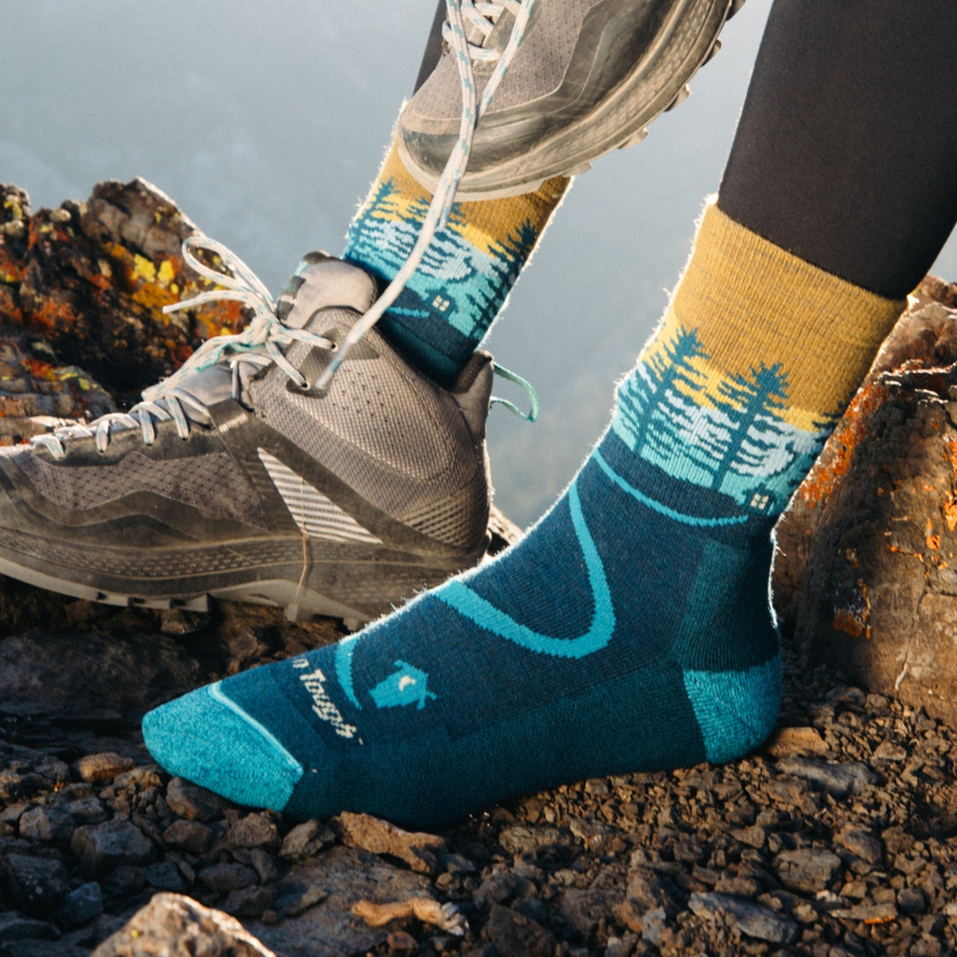 Women's Northwoods Micro Crew Midweight Hiking Socks - Quest Outdoors
