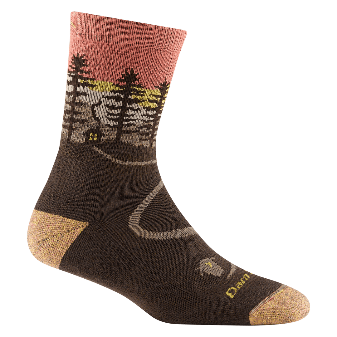 Women's Northwoods Micro Crew Midweight Hiking Socks - Quest Outdoors