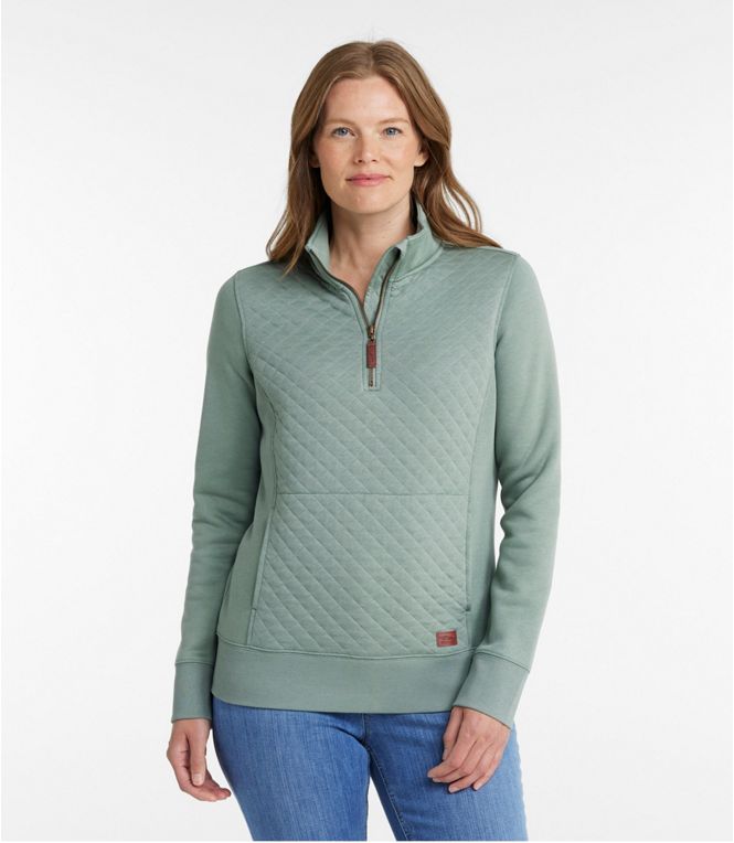 Women's Quilted Quarter - Zip Pullover, Regular - Quest Outdoors