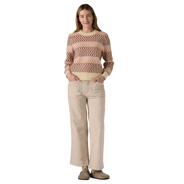 Women's Recycled Wool - Blend Crewneck Sweater - Quest Outdoors