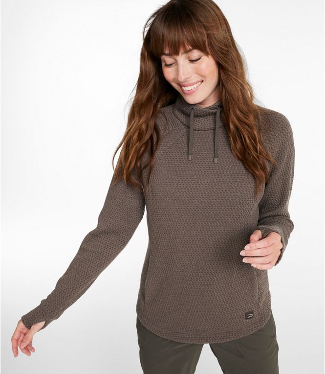 Women's Ridgeknit Crossneck Pullover, Regular - Quest Outdoors