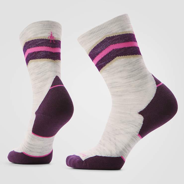Women's Run Targeted Cushion Mid Crew Socks - Quest Outdoors