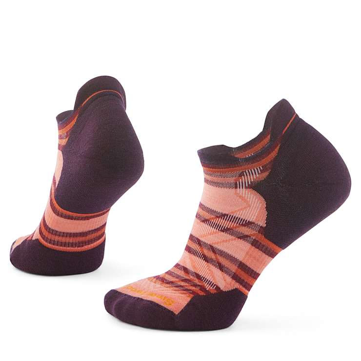 Women's Run Targeted Cushion Stripe Low Ankle Socks - Quest Outdoors