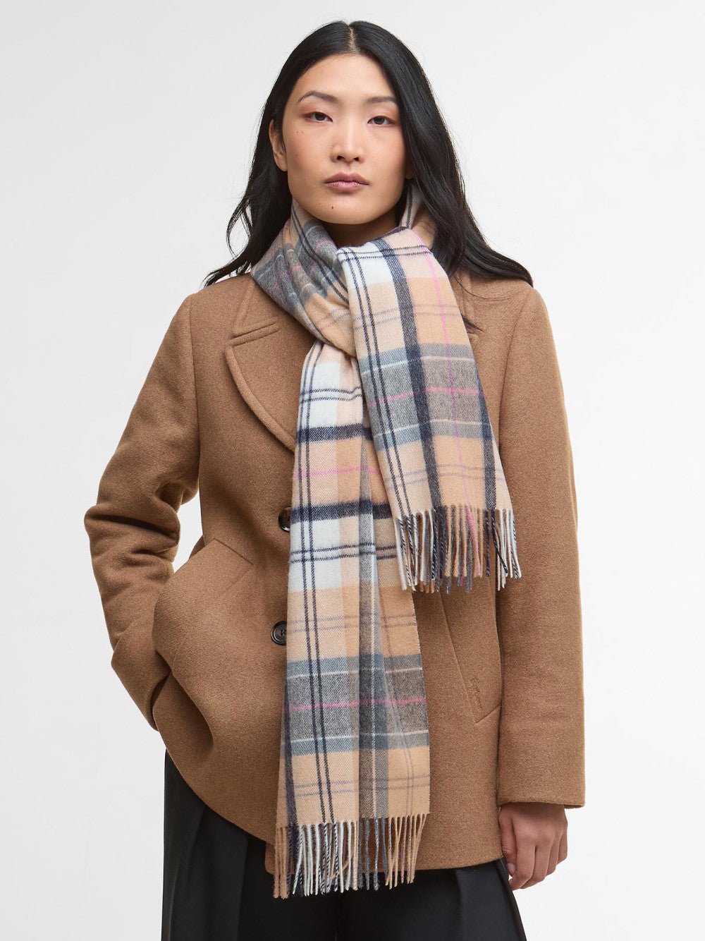 Women's Serena Tartan Lambswool Scarf - Quest Outdoors