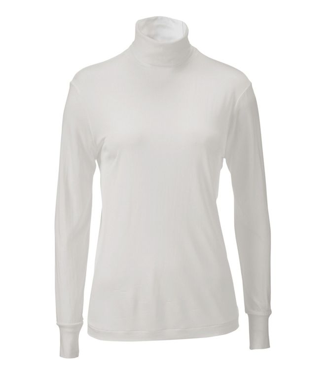 Women's Silk Underwear, Turtleneck, Regular - Quest Outdoors